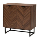 Brown Wooden 2 Door Cabinet | Bali Loom Sadia | Oroatrade.com
