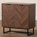 Brown Wooden 2 Door Cabinet | Bali Loom Sadia | Oroatrade.com