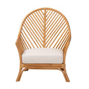 Flared Arm Rattan Accent Chair | Bali Loom Lisabon | Oroatrade.com