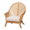 Flared Arm Rattan Accent Chair | Bali Loom Lisabon | Oroatrade.com