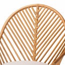 Flared Arm Rattan Accent Chair | Bali Loom Lisabon | Oroatrade.com