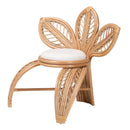 Flower Inspired Rattan Accent Chair | Bali Loom Gresham | Oroatrade.com