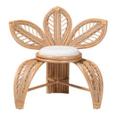 Flower Inspired Rattan Accent Chair | Bali Loom Gresham | Oroatrade.com