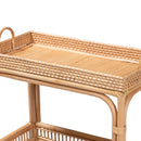 Woven Rattan Wine Cart | Bali Loom Lombok | Oroatrade.com