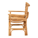 Curved Seat Rattan Accent Chair | Bali Loom Mamba | Oroatrade.com