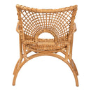 Curved Seat Rattan Accent Chair | Bali Loom Mamba | Oroatrade.com