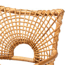 Curved Seat Rattan Accent Chair | Bali Loom Mamba | Oroatrade.com