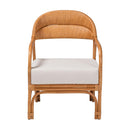 Cushioned Seat Rattan Accent Chair | Bali Loom Marisa | Oroatrade.com
