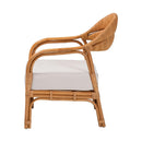 Cushioned Seat Rattan Accent Chair | Bali Loom Marisa | Oroatrade.com