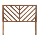 Wooden Chevron King Size Headboard | Bali Loom Belisma | Oroatrade.com