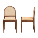 Acacia Framed Rattan Dining Chairs 2 | Bali Loom Maryland | Oroatrade.com