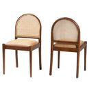Acacia Framed Rattan Dining Chairs 2 | Bali Loom Maryland | Oroatrade.com