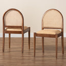 Acacia Framed Rattan Dining Chairs 2 | Bali Loom Maryland | Oroatrade.com