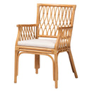 Rattan Openwork Accent Armchair | Bali Loom Maisa | Oroatrade.com