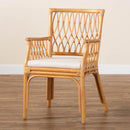 Rattan Openwork Accent Armchair | Bali Loom Maisa | Oroatrade.com