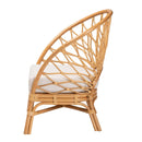 Rattan Sloped Accent Chair | Bali Loom Emmeline | Oroatrade.com