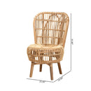 Rattan Rods Lounge Chair | Bali Loom Nagoya | Oroatrade.com