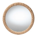 Braided Rope Round Accent Mirror | Bali Loom Shara | Oroatrade.com