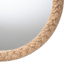 Braided Rope Round Accent Mirror | Bali Loom Shara | Oroatrade.com