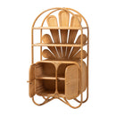 Rattan Peacock Fan Cabinet | Bali Loom Noreen | Oroatrade.com
