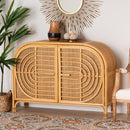 Natural Rattan 2 Door Sideboard | Bali Loom Ovalet | Oroatrade.com