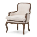 Beige Cotton Classic Accent Chair | Bali Loom Napoleon | Oroatrade.com