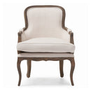 Beige Cotton Classic Accent Chair | Bali Loom Napoleon | Oroatrade.com