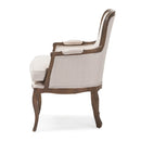 Beige Cotton Classic Accent Chair | Bali Loom Napoleon | Oroatrade.com