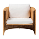 U Shaped Rattan Lounge Armchair | Bali Loom Carina | Oroatrade.com