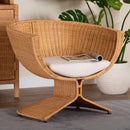 Woven Rattan Bohemian Lounge Chair | Bali Loom Reya | Oroatrade.com