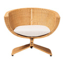 Woven Rattan Bohemian Lounge Chair | Bali Loom Reya | Oroatrade.com