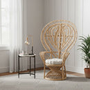 Rattan Indoor/Semi-Outdoor Peacock Accent Chair | Novi Living Fedra