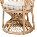 Rattan Indoor Semi Outdoor Peacock Accent Chair | Bali Loom Fedra | Oroatrade.com