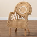 Curled Rattan Detail Accent Chair | Bali Loom Putri | Oroatrade.com
