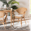 Natural Rattan Framed Dining Chair | Bali Loom Varick | Oroatrade.com