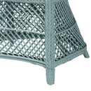 Braided Rattan Bohemian Accent Armchair | Bali Loom Casilda | Oroatrade.com