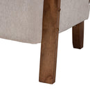 Gray Padded Japandi Lounge Chair | Bali Loom Sage | Oroatrade.com