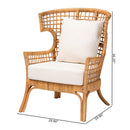 Lattice Rattan Wingback Lounge Chair | Bali Loom Regina | Oroatrade.com
