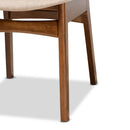 Padded Seat Wooden Dining Chairs (2) | Bali Loom Katya