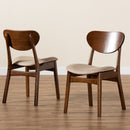 Padded Seat Wooden Dining Chairs (2) | Bali Loom Katya