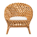 Basketweave Rattan Accent Chair | Bali Loom Robista | Oroatrade.com