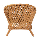 Basketweave Rattan Accent Chair | Bali Loom Robista | Oroatrade.com