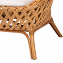 Basketweave Rattan Accent Chair | Bali Loom Robista | Oroatrade.com