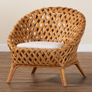 Basketweave Rattan Accent Chair | Bali Loom Robista | Oroatrade.com