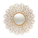 Gold Sunburst Accent Wall Mirror | Bali Loom Apollonia | Oroatrade.com