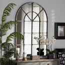 Antique Silver Arched Wall Mirror | Bali Loom Newman | Oroatrade.com