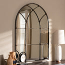 Silver Arched Window Accent Mirror | Bali Loom Tova | Oroatrade.com