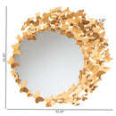 Gold Butterfly Accent Wall Mirror | Bali Loom Tauriel | Oroatrade.com
