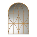 Gold Arched Accent Wall Mirror | Bali Loom Celerina | Oroatrade.com
