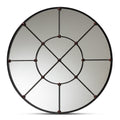 Metal Framed Round Wall Mirror | Bali Loom Ohara | Oroatrade.com
